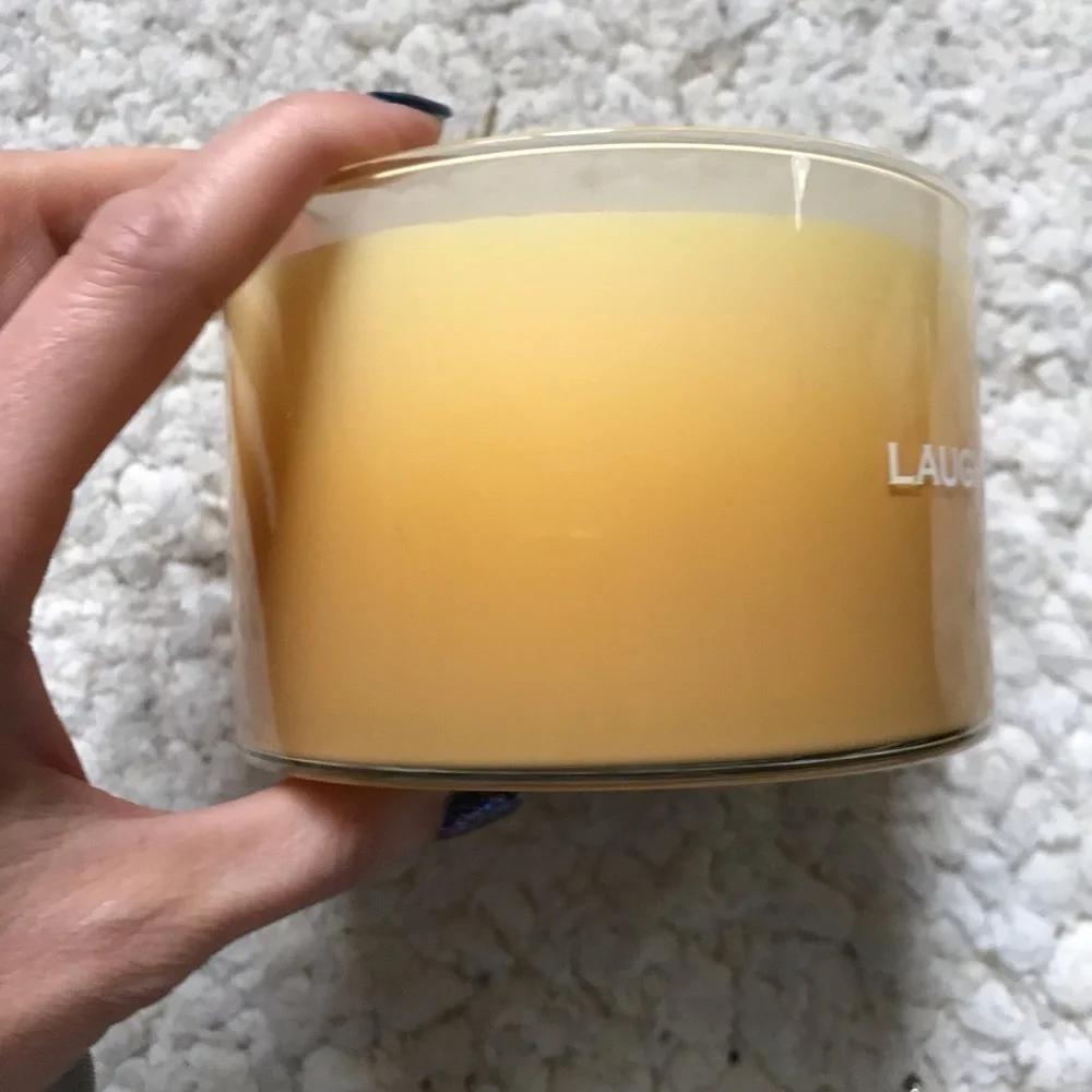 Yankee Candle: Laughter SUN BRIGHT Discontinued 3-Wick Candle